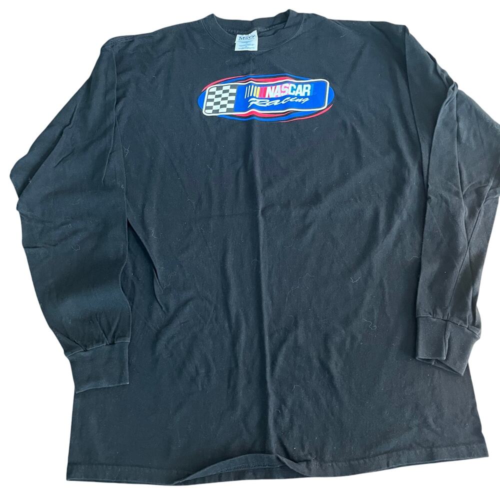 Vintage NASCAR Long Sleeve Black Shirt- XL